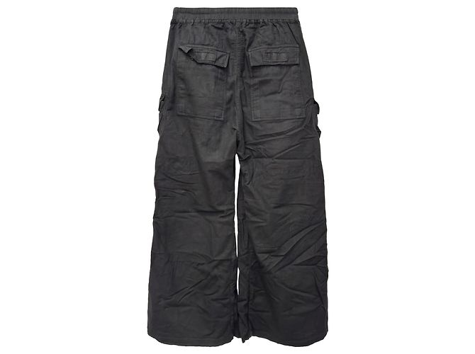 Rick Owens DRKSHDW Cargo Hose aus schwarzer Baumwolle - Ansicht 2