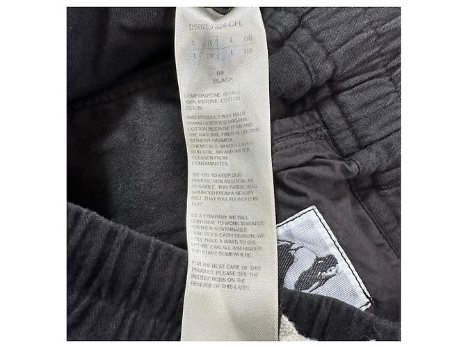 Rick Owens DRKSHDW Cargo Hose aus schwarzer Baumwolle - Ansicht 3