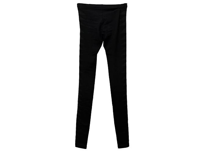 Pantalones skinny con estampado Rick Owens en algodón negro - vista 2