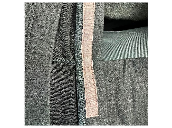 Pantalones skinny con estampado Rick Owens en algodón negro - vista 3