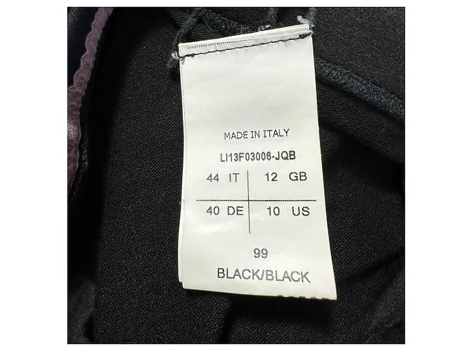 Pantalones skinny con estampado Rick Owens en algodón negro - vista 4