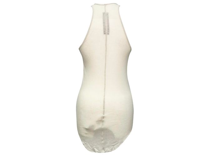 Rick Owens Tank Top aus weißer Viskose - Ansicht 4