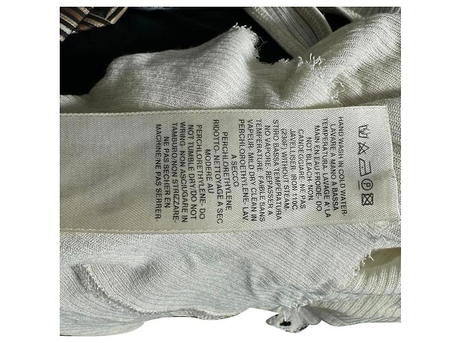 Rick Owens Tank Top aus weißer Viskose - Ansicht 6