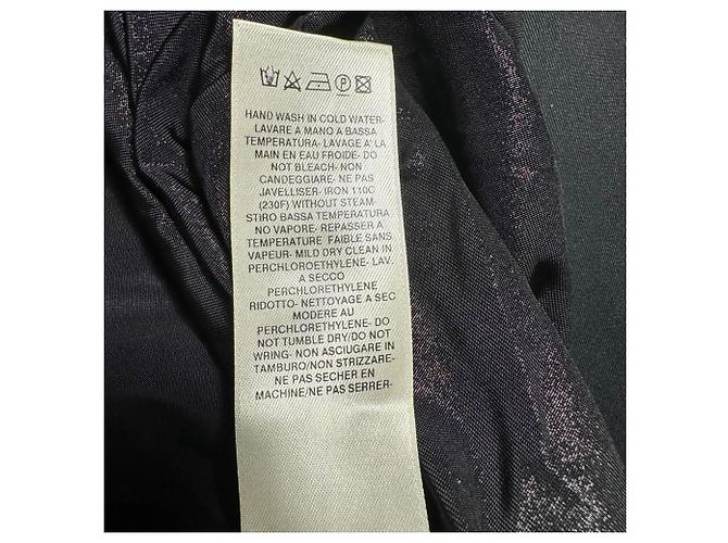 Top a maniche lunghe Magnetic di Rick Owens in viscosa nera Nero - vista 6
