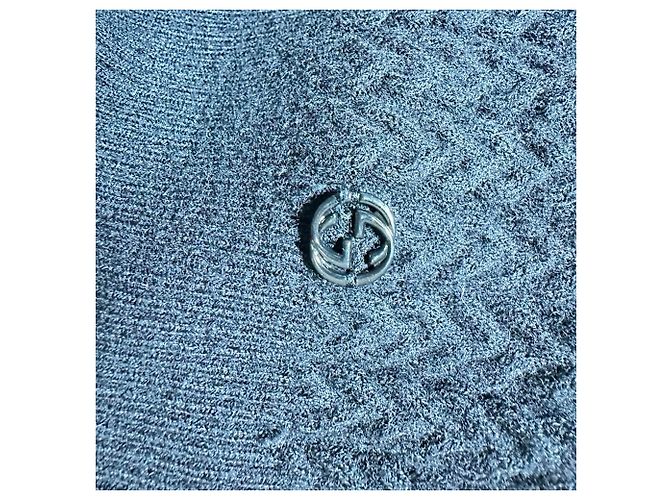 Gucci figurbetont gestrickter Pullover aus schwarzer Wolle - Ansicht 4