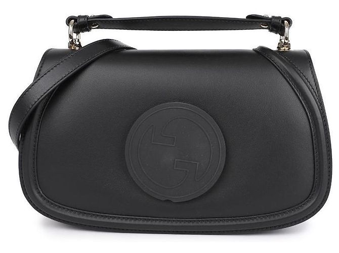 Blondie Gucci Borsa Blondi Medium con manico superiore Nero - vista 2