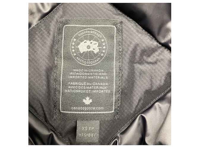 Canada Goose Lodge Down Jacket in Black Polyamide - view 6