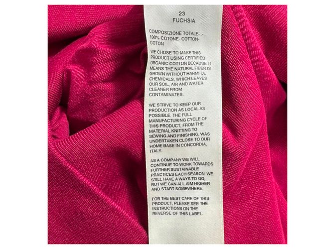 Blusa Rick Owens con scollo a barca e maniche corte in cotone rosa - vista 4