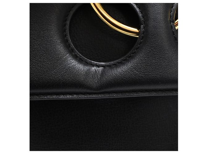 JW Anderson Borsa Pierce in pelle nera J.W.Anderson Nero - vista 14