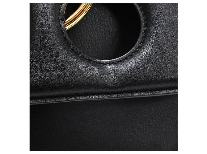 JW Anderson Borsa Pierce in pelle nera J.W.Anderson Nero - vista 15