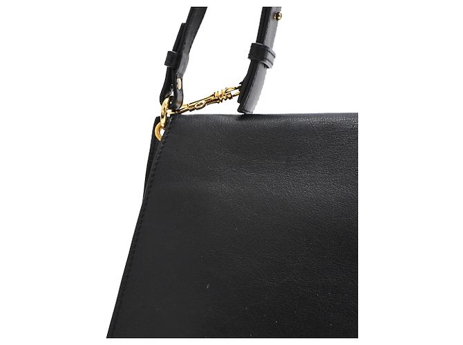 JW Anderson Borsa Pierce in pelle nera J.W.Anderson Nero - vista 21