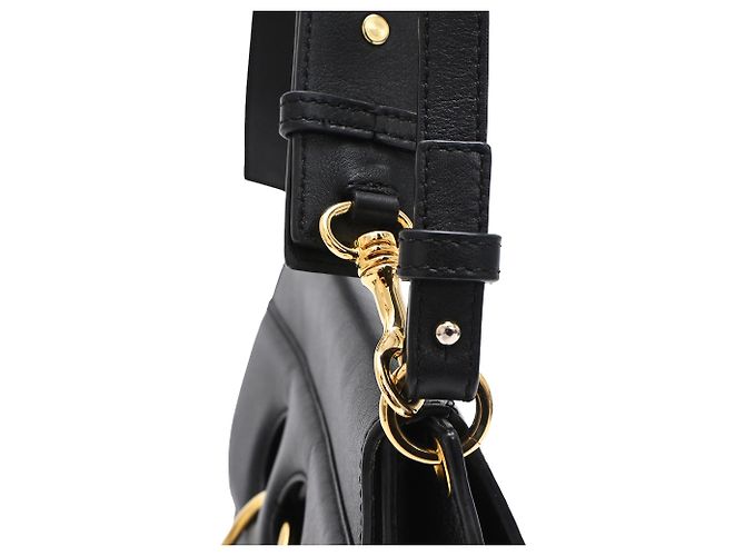 JW Anderson Borsa Pierce in pelle nera J.W.Anderson Nero - vista 25