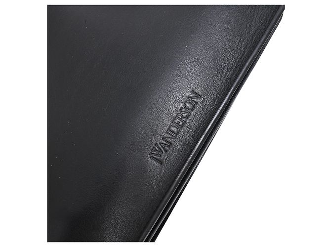 JW Anderson Borsa Pierce in pelle nera J.W.Anderson Nero - vista 30