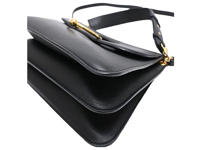 JW Anderson Borsa Pierce in pelle nera J.W.Anderson Nero - vista 33