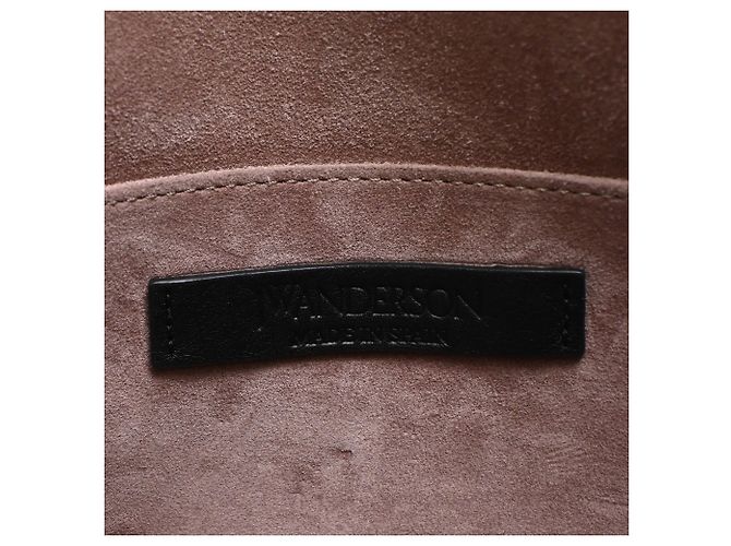 JW Anderson Borsa Pierce in pelle nera J.W.Anderson Nero - vista 9