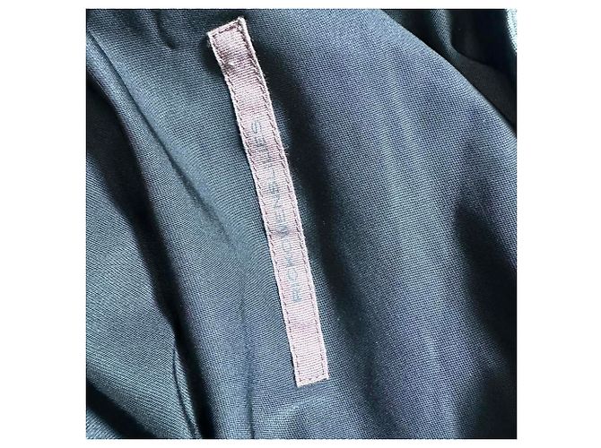 Top a maniche lunghe Magnetic di Rick Owens in viscosa nera Nero - vista 4
