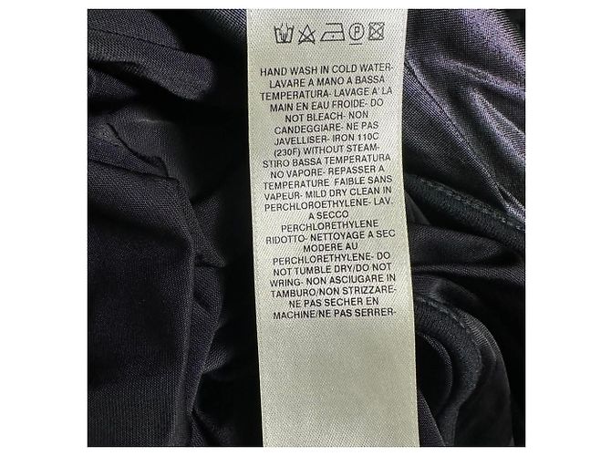 Top a maniche lunghe Magnetic di Rick Owens in viscosa nera Nero - vista 6