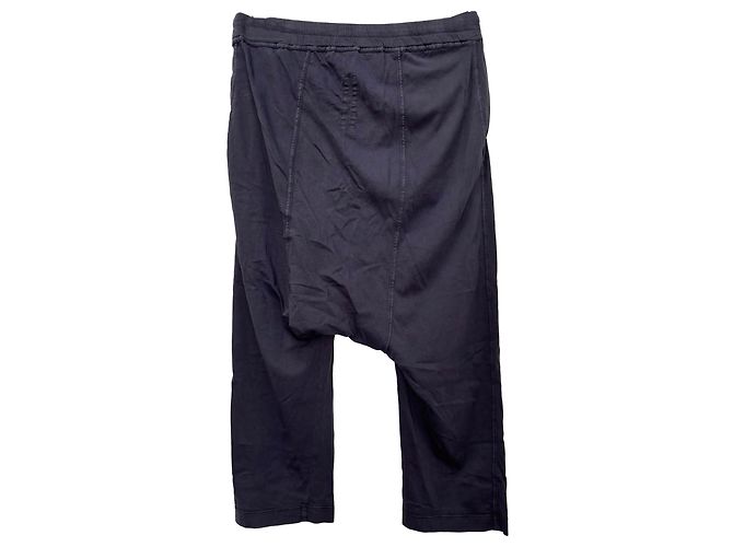 Pantalones con cordón Rick Owens DRKSHDW en algodón azul marino - vista 2