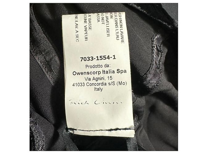 Rick Owens Wickelbluse aus schwarzem Samt - Ansicht 7