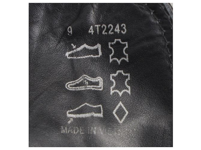 Stivaletti con chiusura a strappo Prada Sport in pelle nera Nero - vista 9