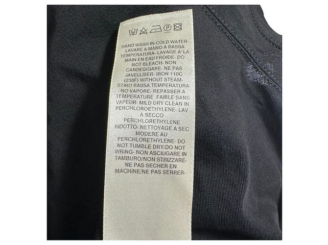 Camiseta de cuello redondo Rick Owens en algodón negro - vista 6