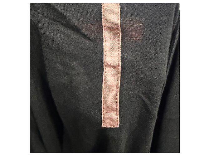 Abito maxi Concordians Kite di Rick Owens in viscosa nera Nero - vista 6