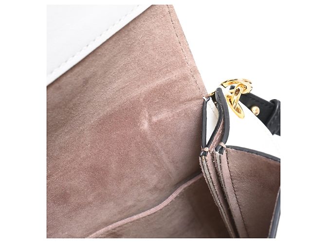 JW Anderson Bolsa Pierce em couro branco J.W.Anderson - vista 10