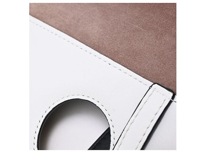 JW Anderson Bolsa Pierce em couro branco J.W.Anderson - vista 14