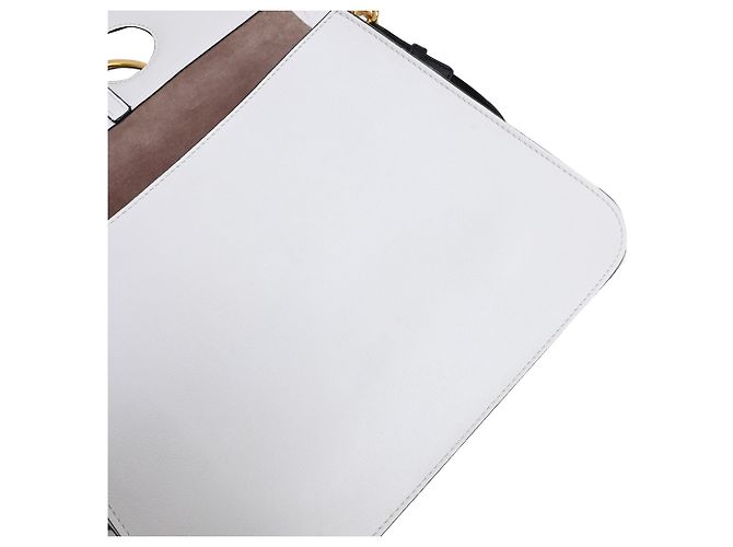 JW Anderson Bolsa Pierce em couro branco J.W.Anderson - vista 23