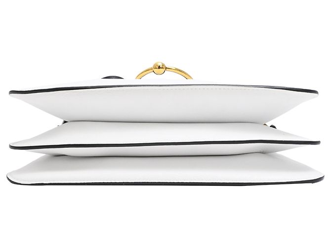 JW Anderson Bolsa Pierce em couro branco J.W.Anderson - vista 4