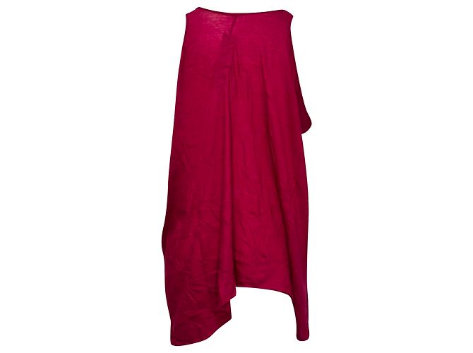 Rick Owens Loose Tank Top aus rosa Baumwolle Pink - Ansicht 3