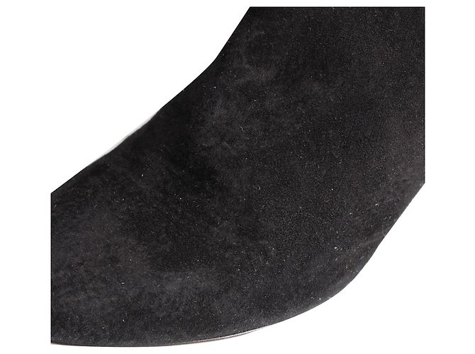 Stivaletti Dolce & Gabbana in scamosciato nero - vista 10