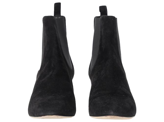 Stivaletti Dolce & Gabbana in scamosciato nero - vista 4
