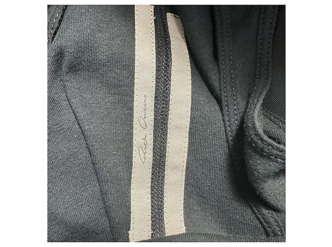 Top sin mangas asimétrico Rick Owens en algodón negro - vista 4