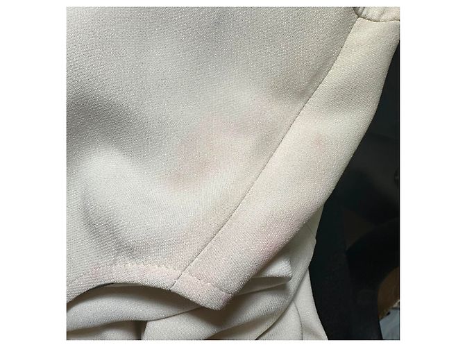 Stella Mc Cartney Camicetta Stella McCartney con maniche a campana in cotone ecru Bianco Crudo - vista 5