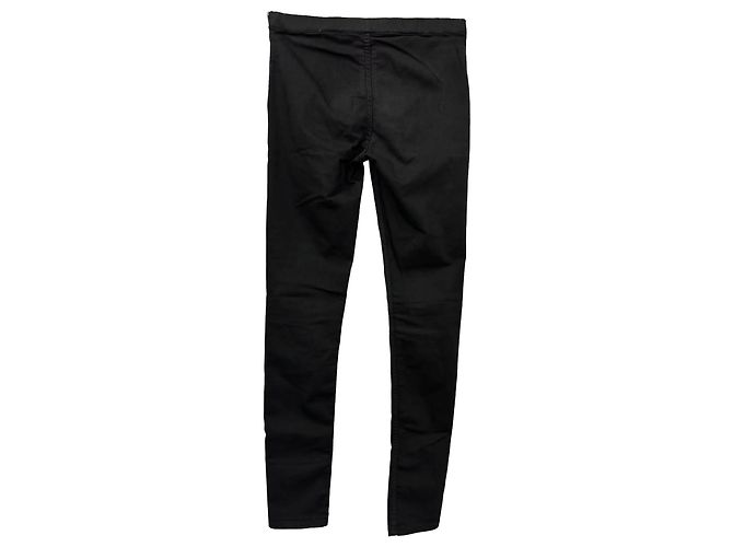 Pantalones Rick Owens en algodón negro - vista 2