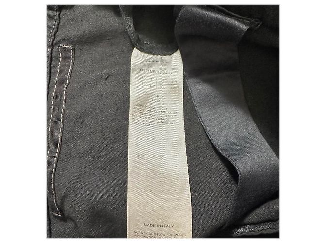 Pantalones Rick Owens en algodón negro - vista 3