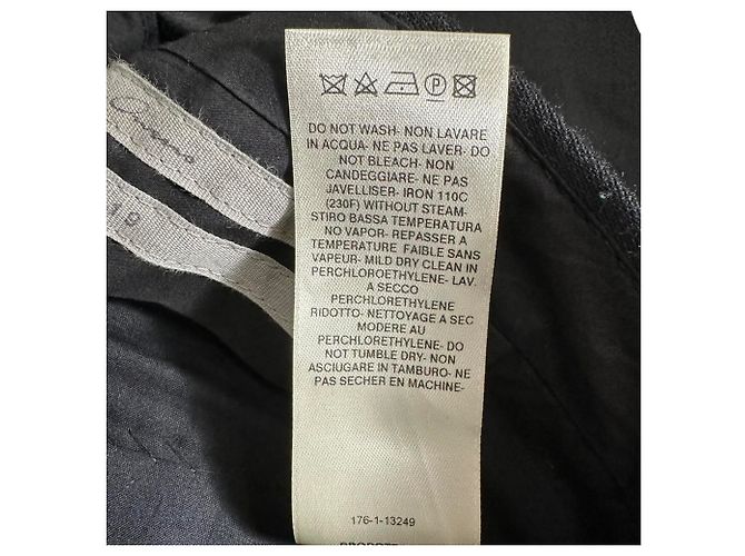 Rick Owens Hose aus schwarzer Wolle - Ansicht 5