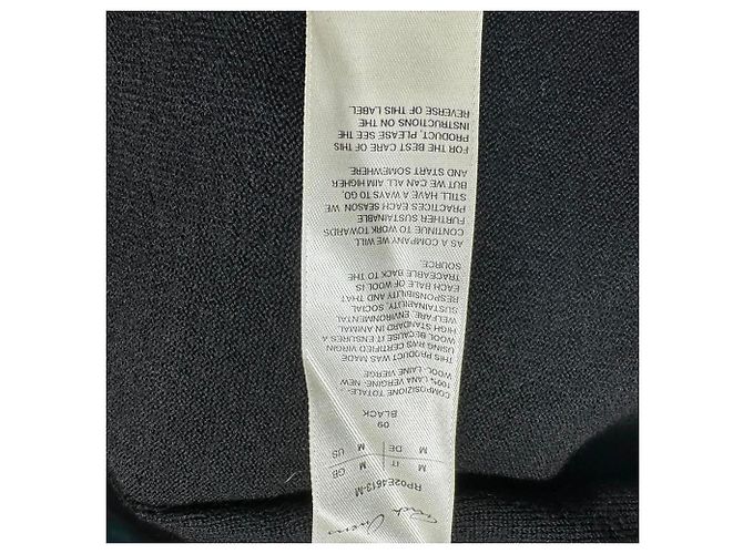 Rick Owens Strickkapuzenpullover aus schwarzer Wolle - Ansicht 5