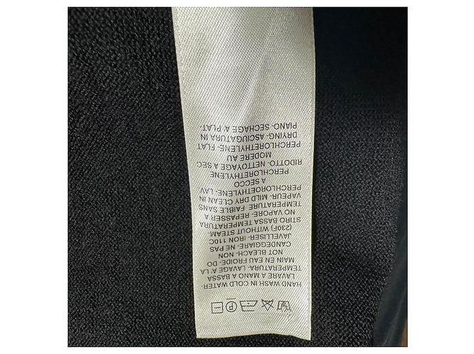 Rick Owens Strickkapuzenpullover aus schwarzer Wolle - Ansicht 6