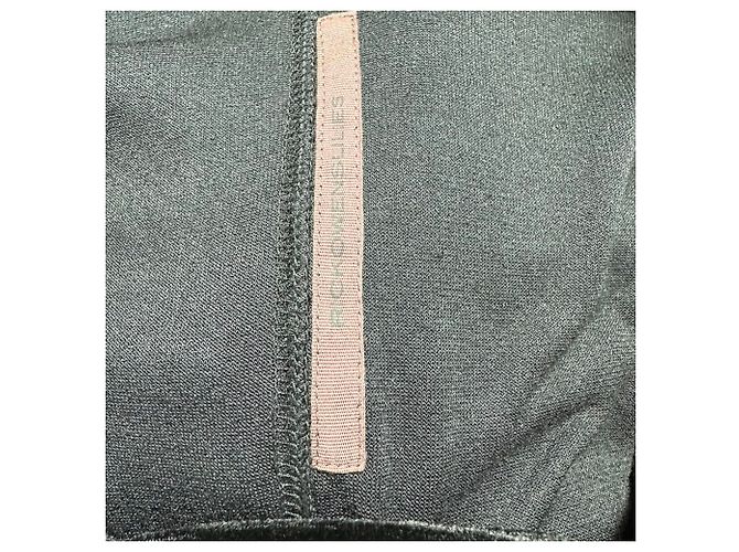 Top Em Oversized in velluto nero Rick Owens - vista 4