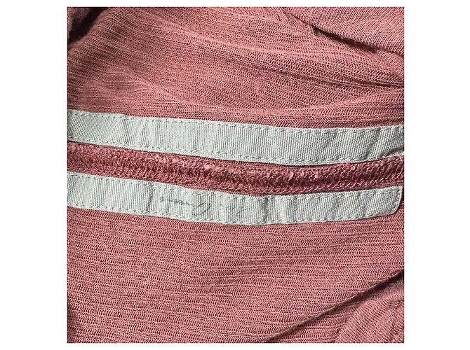 Rick Owens Rippstrick-Top aus roter Viskose - Ansicht 4