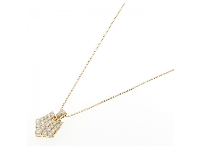 Autre Marque Collana con diamante Au750 D'oro - vista 2