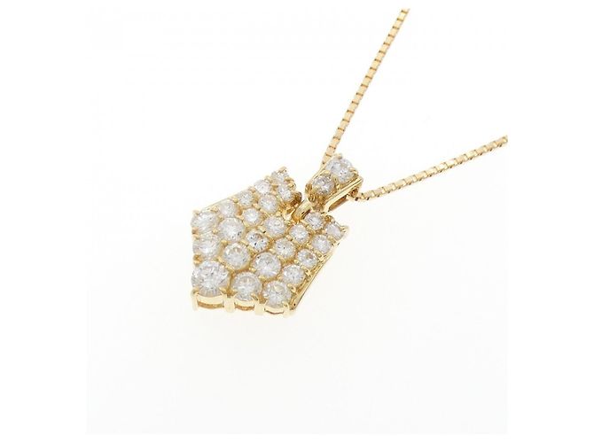 Autre Marque Collana con diamante Au750 D'oro - vista 3