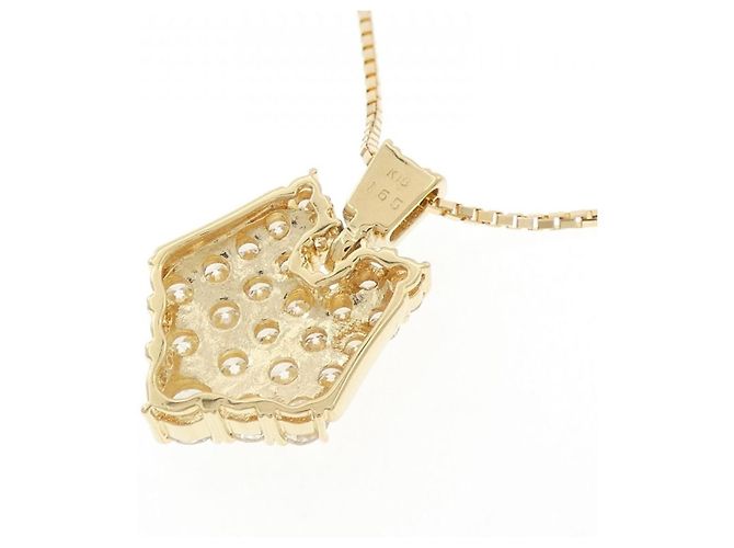 Autre Marque Collana con diamante Au750 D'oro - vista 4