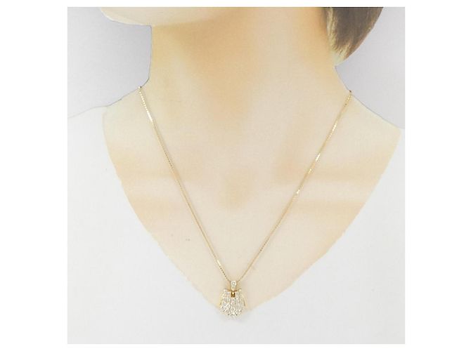 Autre Marque Collana con diamante Au750 D'oro - vista 6