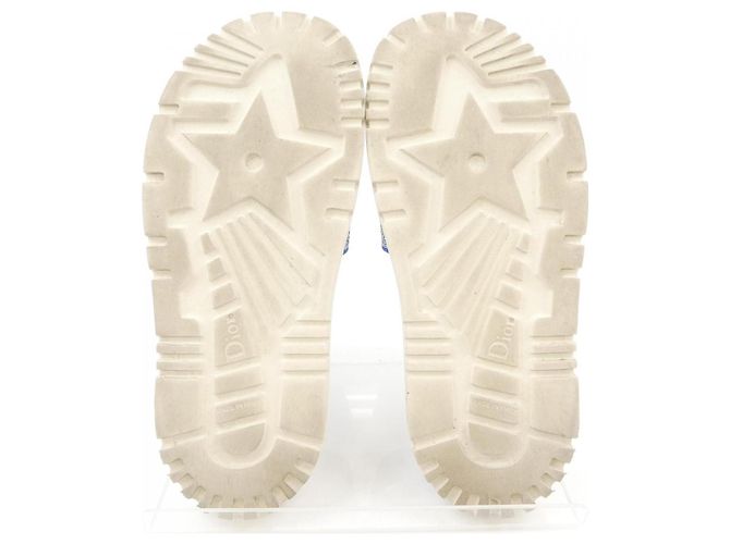 Christian Dior KCQ550TJU FLOU TDJ EMBRO Sandals Blue Beige - view 4