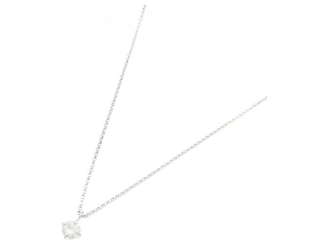 Autre Marque Collana di Diamanti PT900 PT850 Argento - vista 2