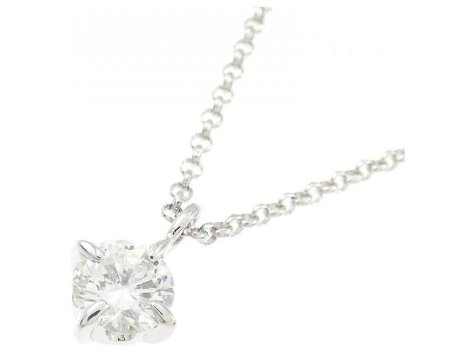 Autre Marque Collana di Diamanti PT900 PT850 Argento - vista 3