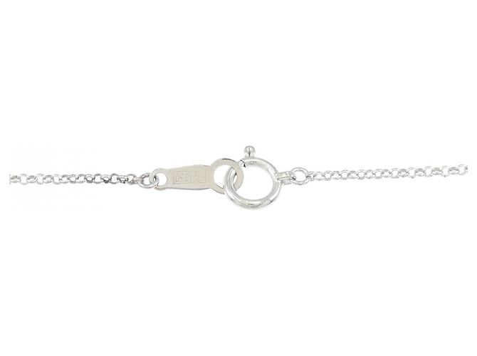 Autre Marque Collana di Diamanti PT900 PT850 Argento - vista 5